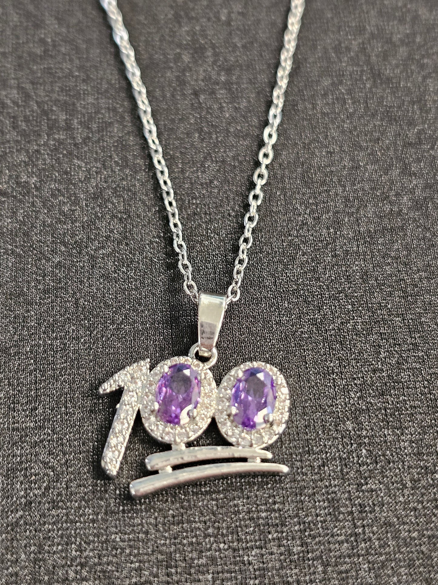 "100 Emoji" Pendant Necklace β Stainless Steel, Non-Tarnish π―