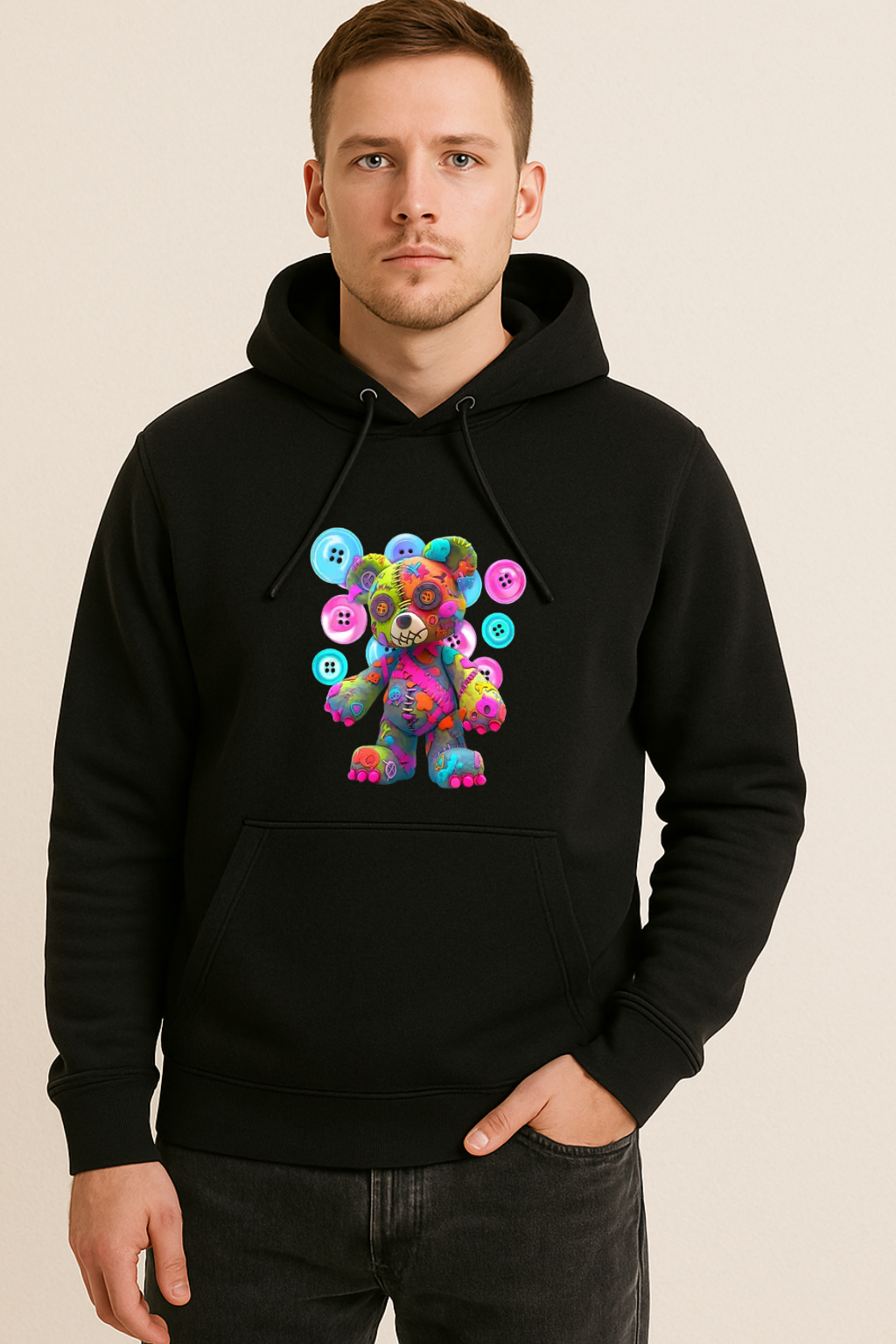 Crazy Teddy bear T-shirt/sweatshirt