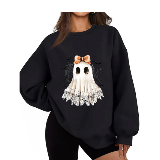 Ghost-Black Lace T-shirts/Sweatshirts