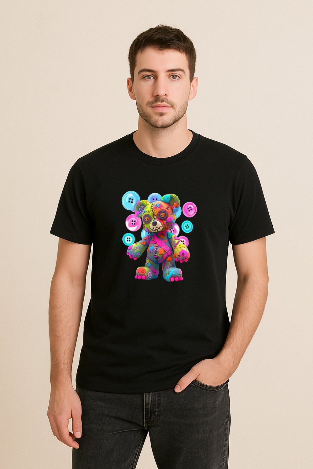 Crazy Teddy bear T-shirt/sweatshirt