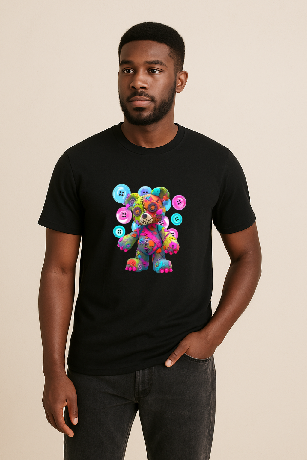 Crazy Teddy bear T-shirt/sweatshirt
