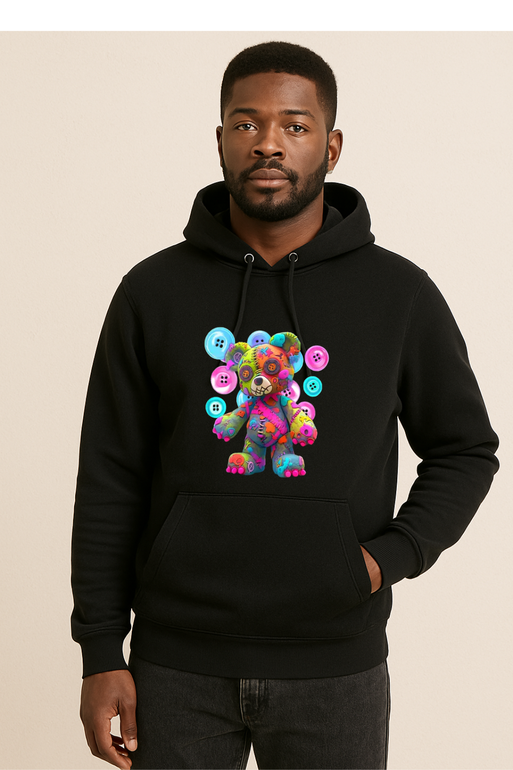 Crazy Teddy bear T-shirt/sweatshirt