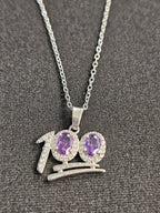 "100 Emoji" Pendant Necklace – Stainless Steel, Non-Tarnish 💯