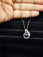 Swan Crystal Necklace – Grace & Elegance