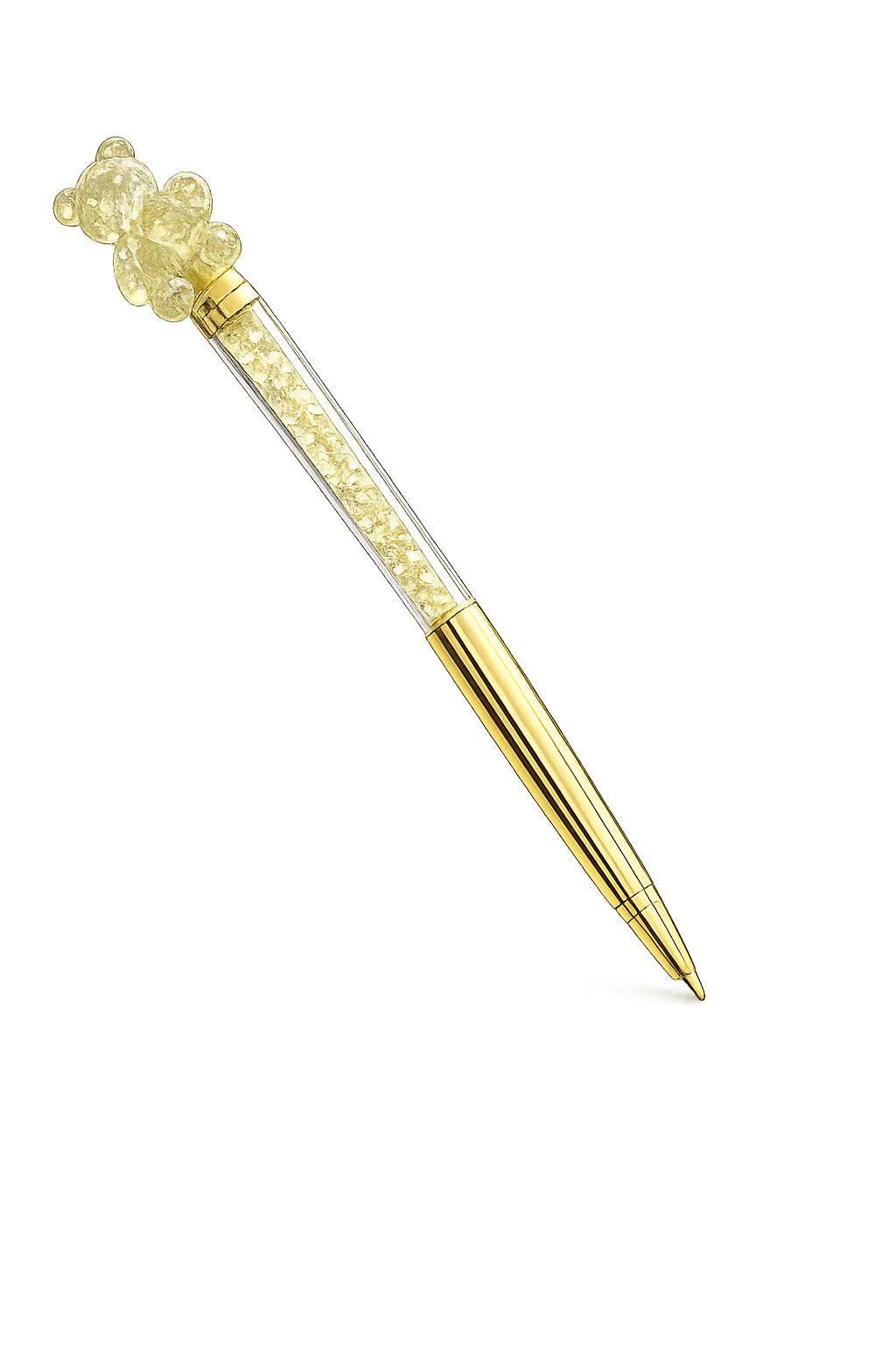 Cute Crystal Bear Pen Set – Rhinestone Ballpoint Pens, Aesthetic Stationery, Kawaii Office Supplies, Gift Pens (Multi Color)