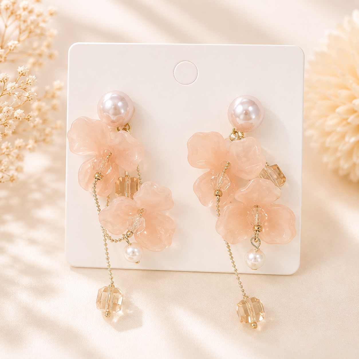 Blossom Pearl Cascade Earrings