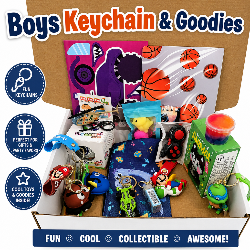 Boys Keychain & Goodies Mystery Bag