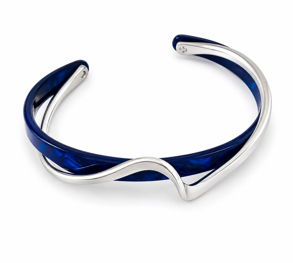 Wave Luxe Cuff Bracelet