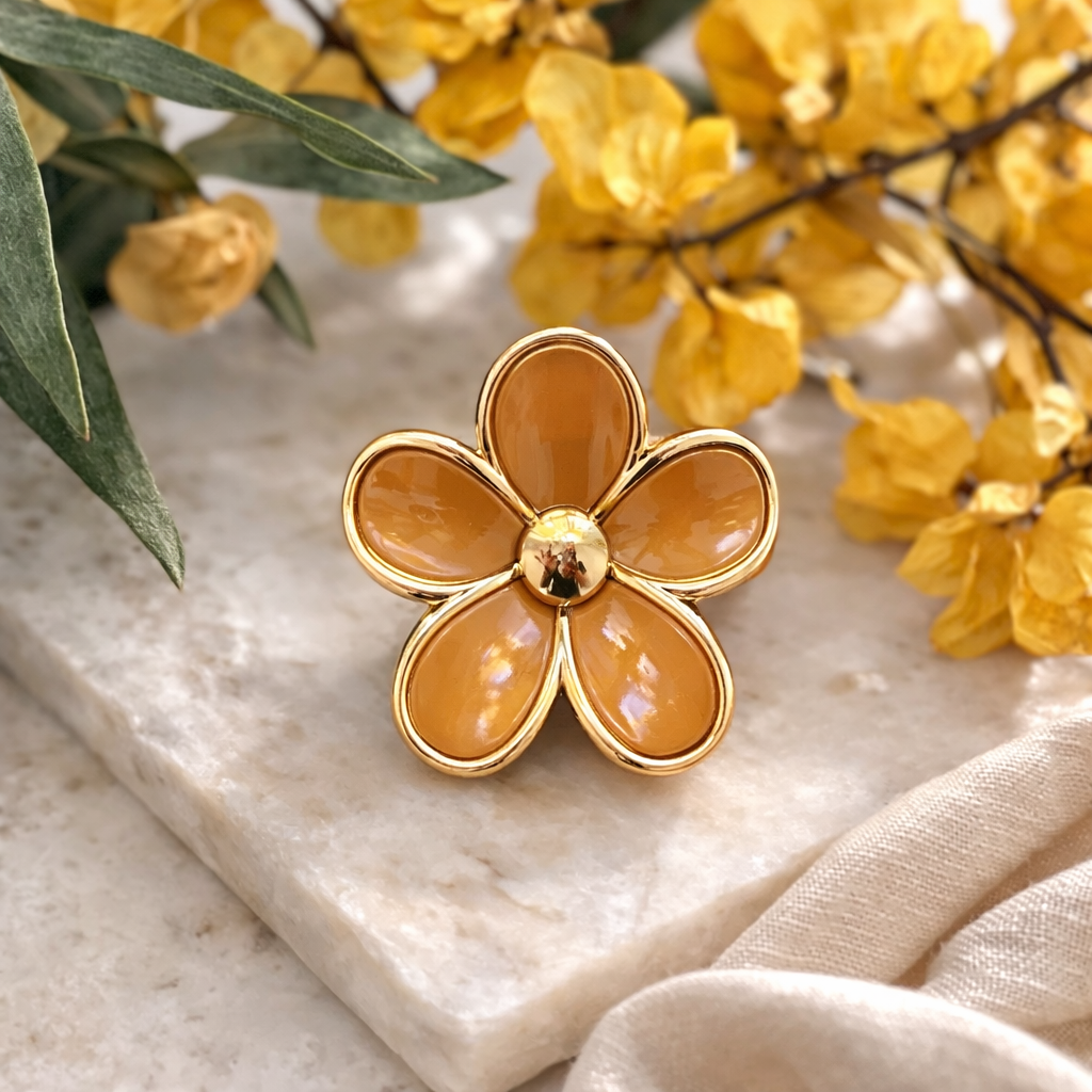 Flower Claw Clips