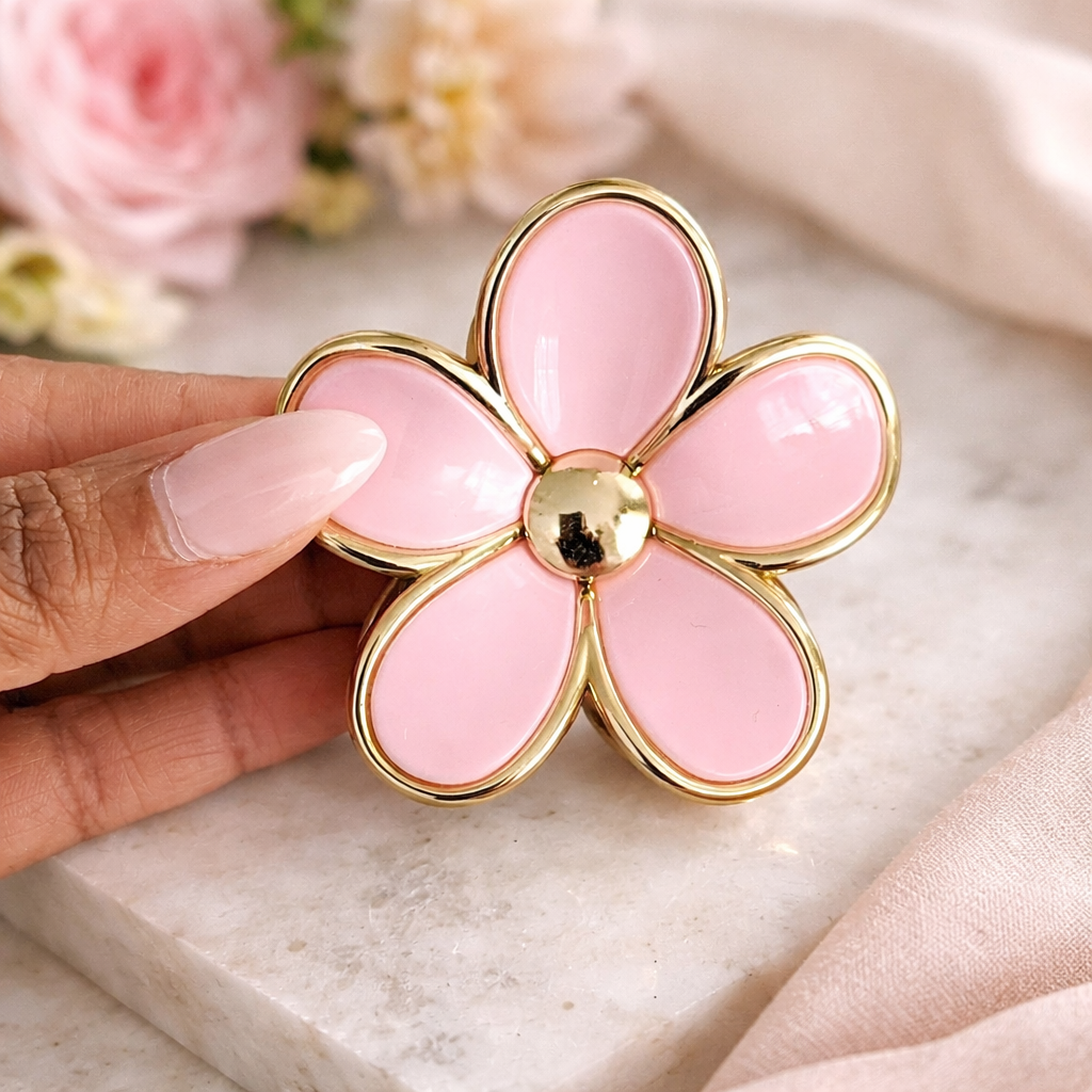 Flower Claw Clips