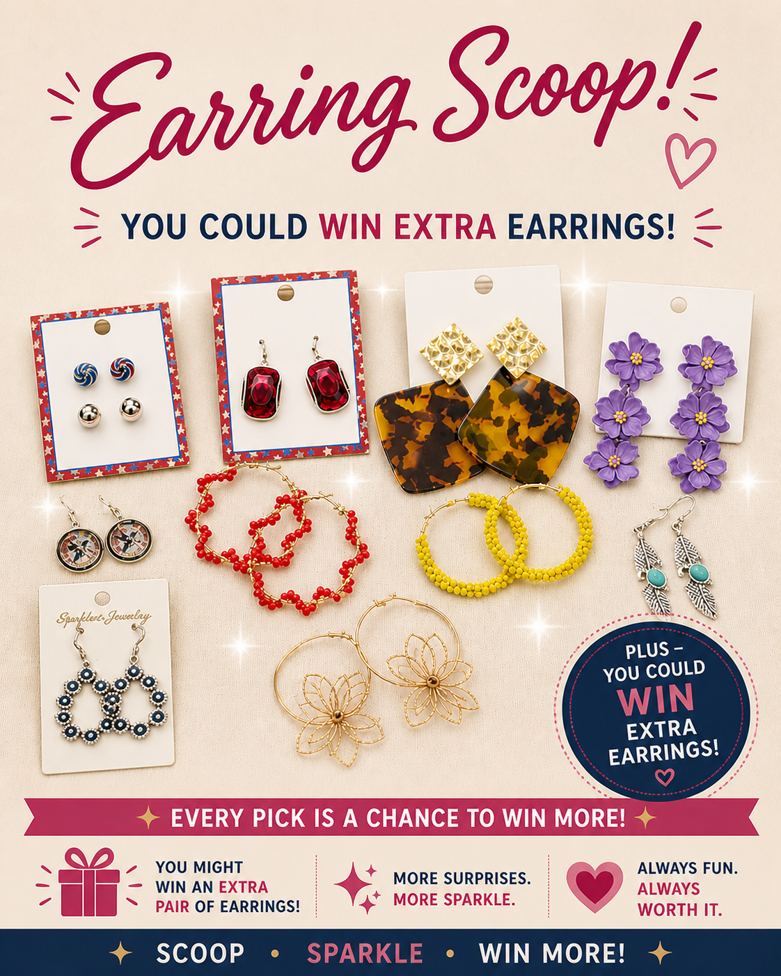 Earring Scoop