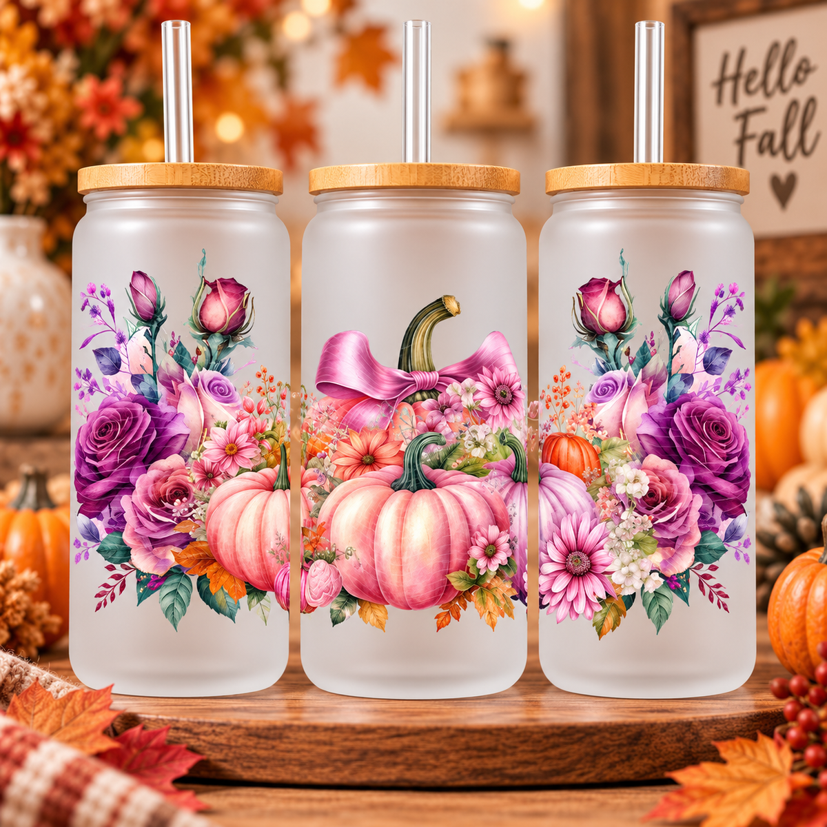 Autumn Pumpkin Cup