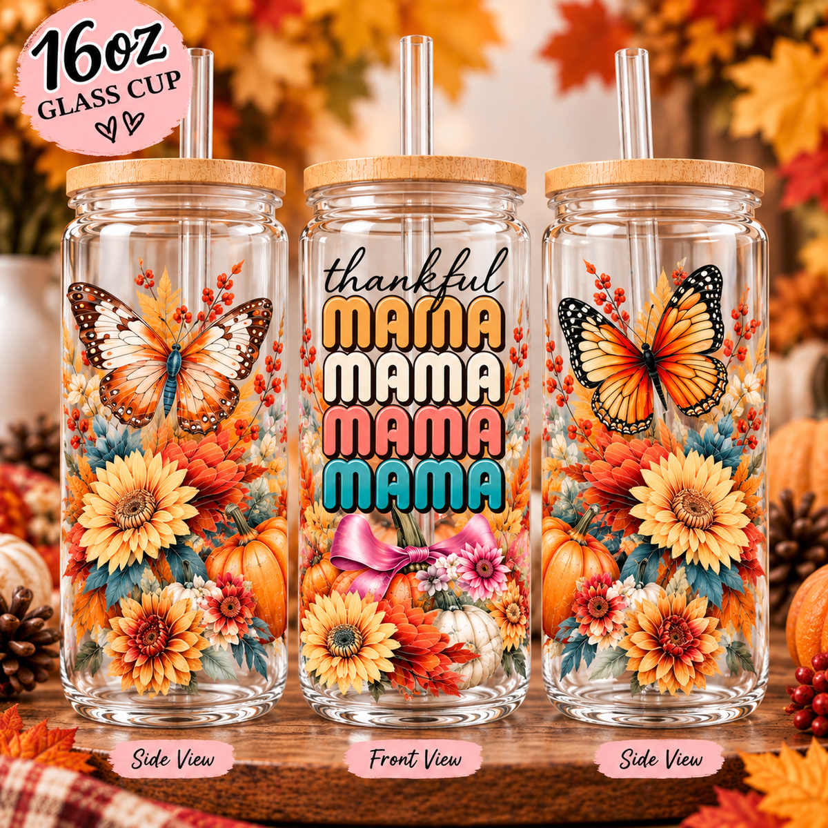 Mama Design Glass Cups