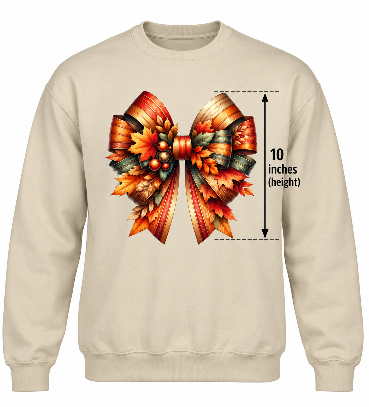 Autumn Harvest Bow T-Shirt & Sweatshirt | Fall Graphic Shirt