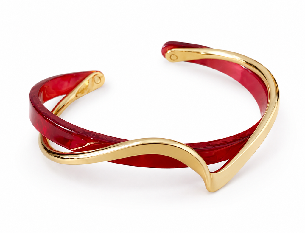Wave Luxe Cuff Bracelet