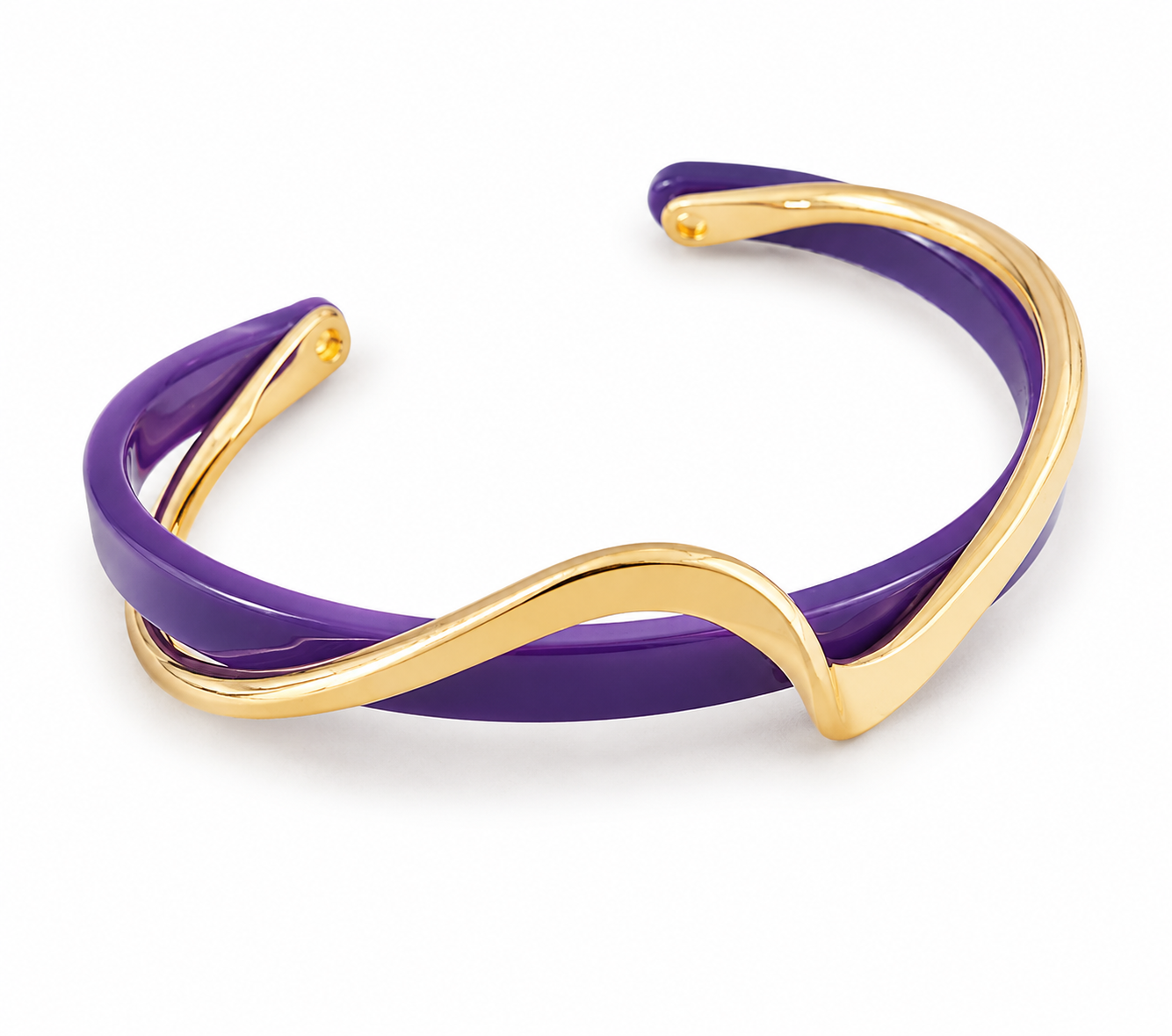Wave Luxe Cuff Bracelet