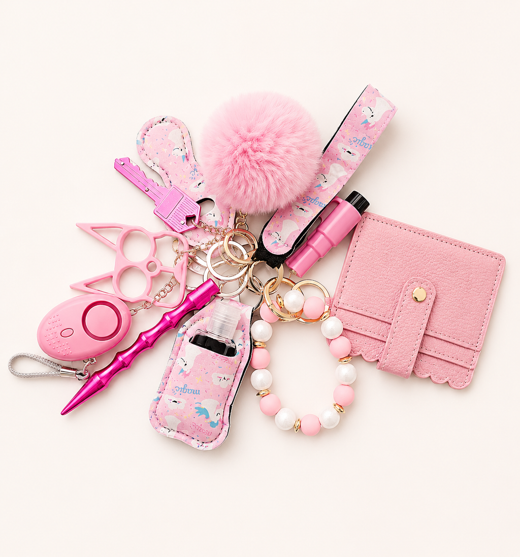 Safety Keychains W/ Wallet
