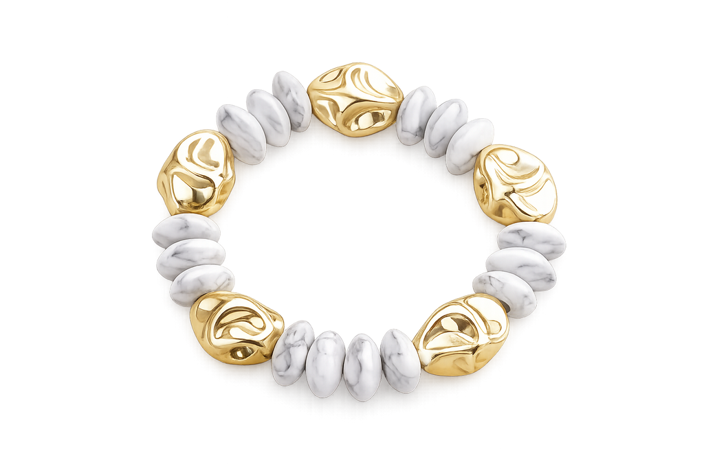 Golden Marble Elegance Bracelet(s) multiple colors