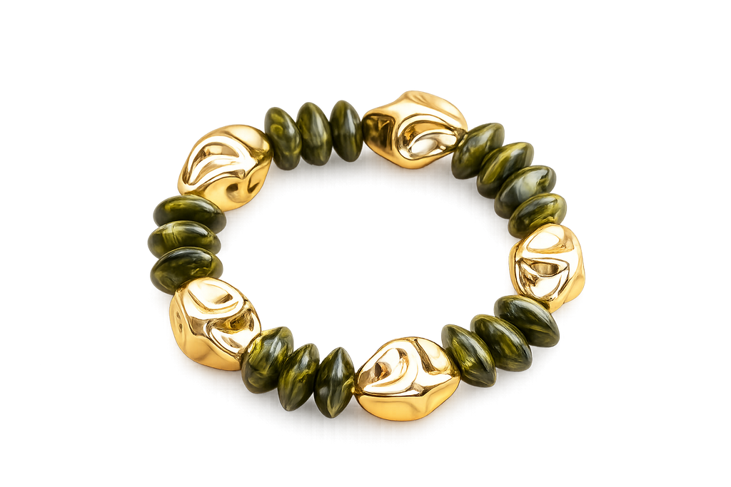 Golden Marble Elegance Bracelet(s) multiple colors