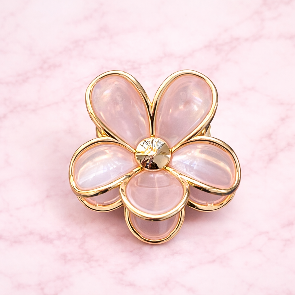 Flower Claw Clips