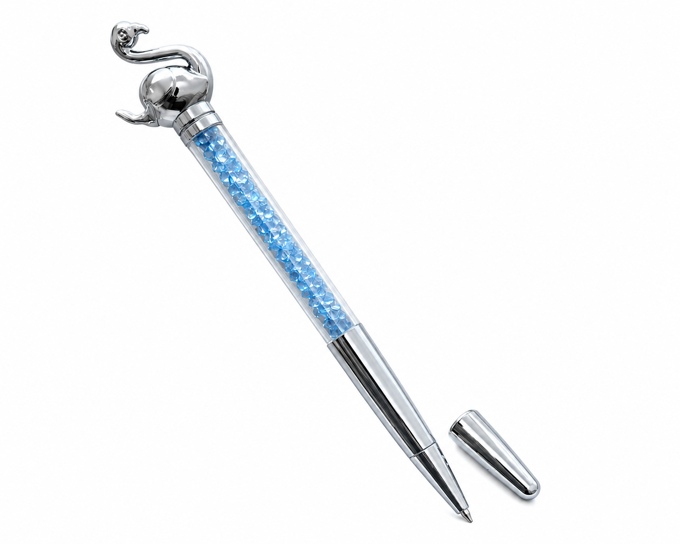 Luxury Crystal Swan Pen – Elegant Gift Pen, Cute Office Supplies, Aesthetic Writing Pen