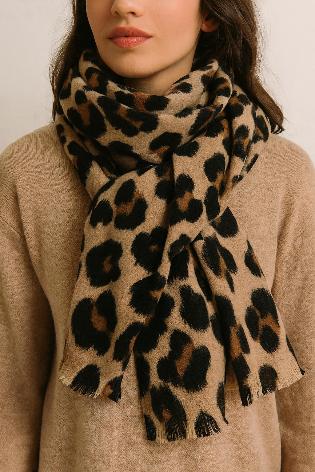 Ultra-Soft Cashmere Fashion Scarf