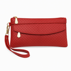 Trendy Textured Wrist Wallet