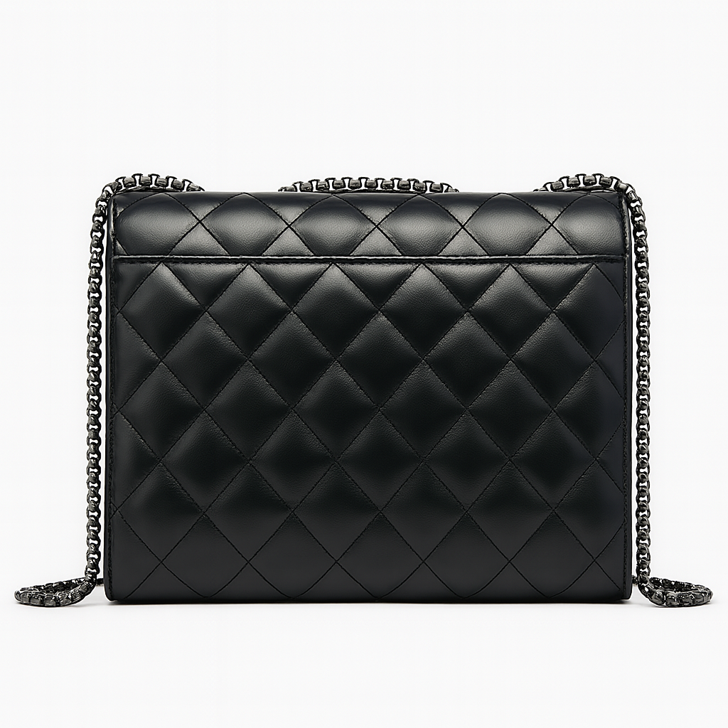 Midnight Luxe Chain Shoulder Bag
