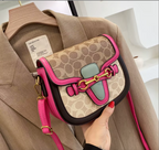 Elegant Designer PU Leather Flap Crossbody Purse