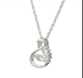 Swan Crystal Necklace – Grace & Elegance