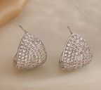Glamour Curve Stud Earrings