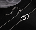Double Heart Necklaces
