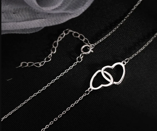 Double Heart Necklaces