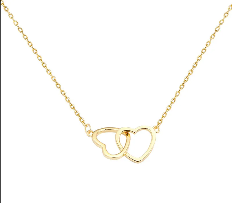 Double Heart Necklaces