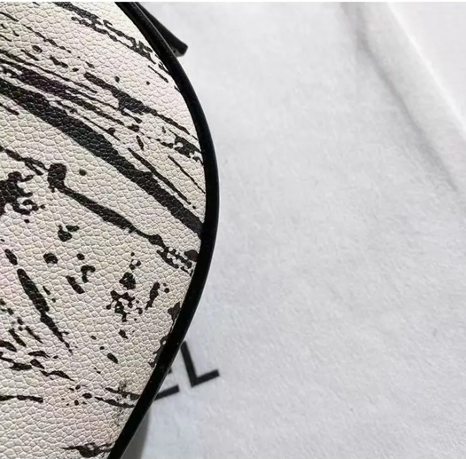 Marble Pattern Shoulder Bag – Chic Modern Design