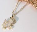 18K Gold Plated- Tarnish Resistance Cupid Pendant Necklace