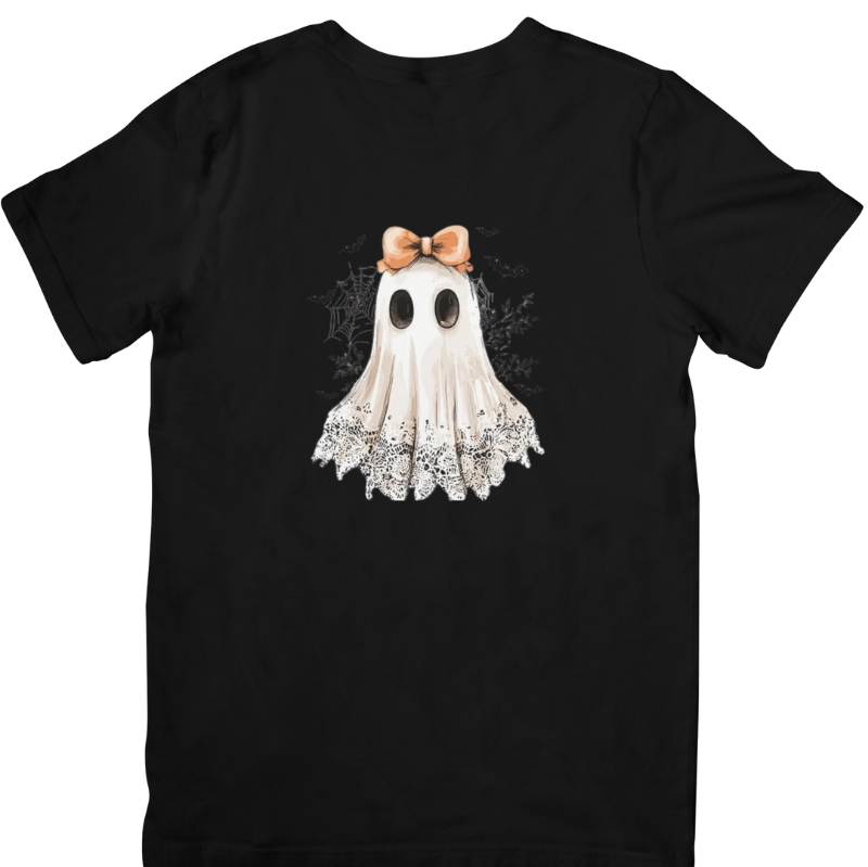 Ghost-Black Lace T-shirts/Sweatshirts